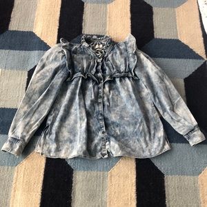 Isabel etoile marant denim shirt size 2